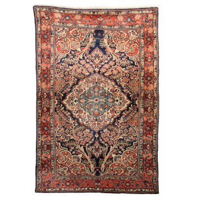 Antiker Saruk Teppich Iran Baumwolle Wolle Handgemacht