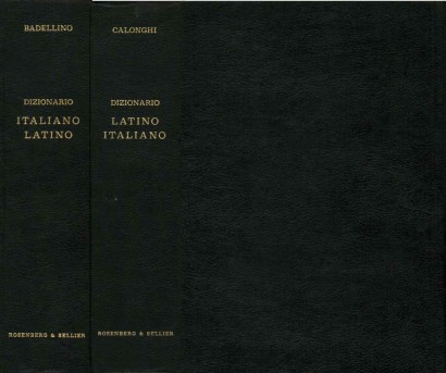 Dizionario della Lingua Latina (2 Volumi)