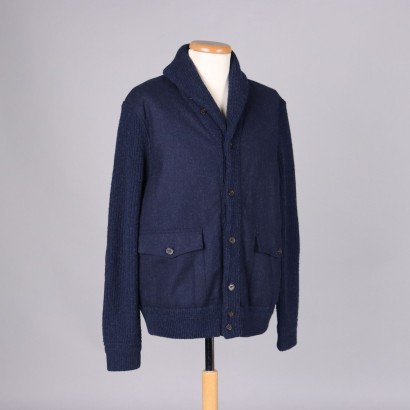 Second Hand Jacke Polo Ralph Lauren Gr. XL Kaschmir Wolle Taschen
