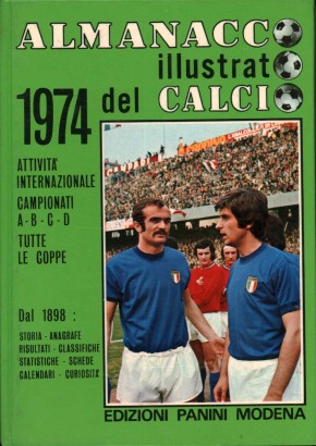 1974 Almanacco illustrato del calcio