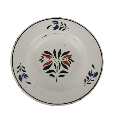 French-made ceramic plate