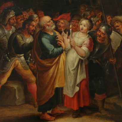 Hieronymus III Francken (1611-1661), Le déni de Peter