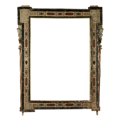 Large Lacquered Frame Italy 17th-18th Century